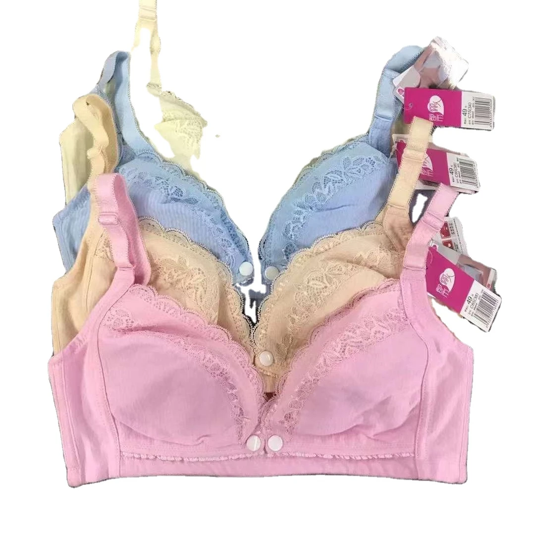 

low price bra Wireless Maternity Nursing Bra Cotton Good Stretch Breastfeeding Bra In Stock Wholesale, Mix