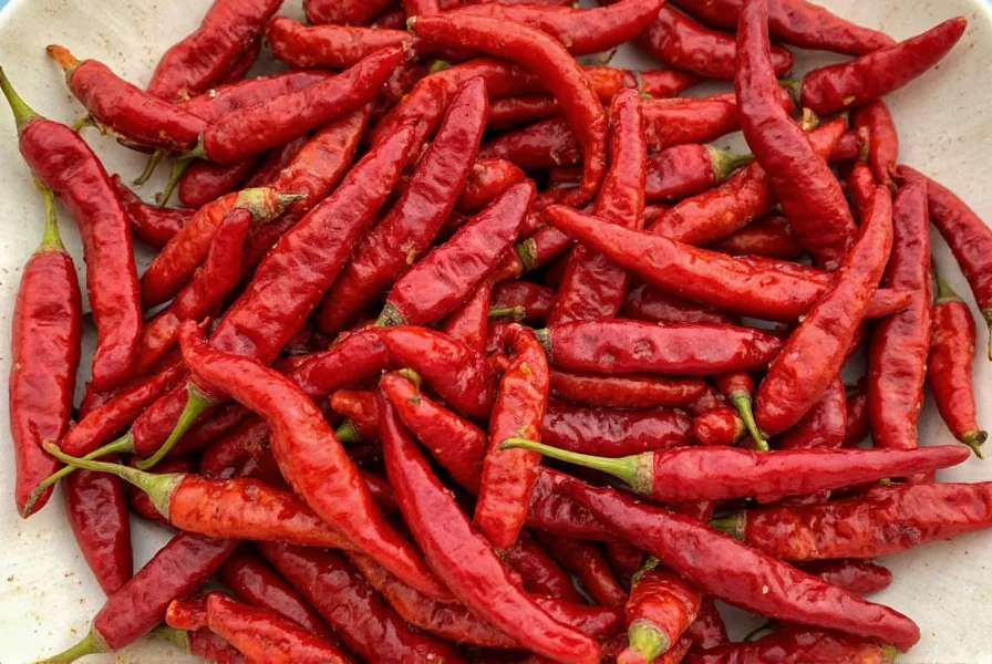 Grinding Dried Chilies