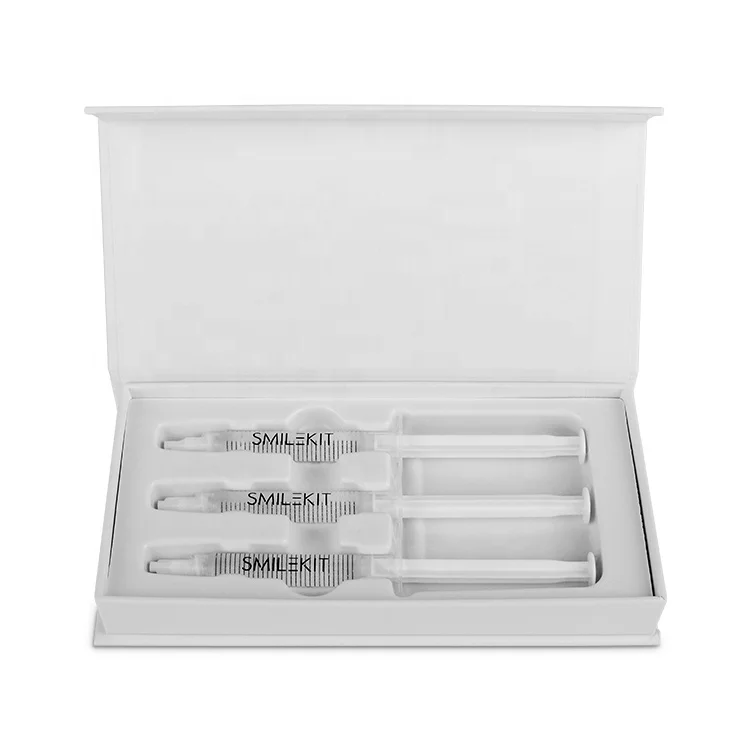 

Free sample 35% carbamide peroxide charcoal professional teeth whitening gel syringe kit 3ml