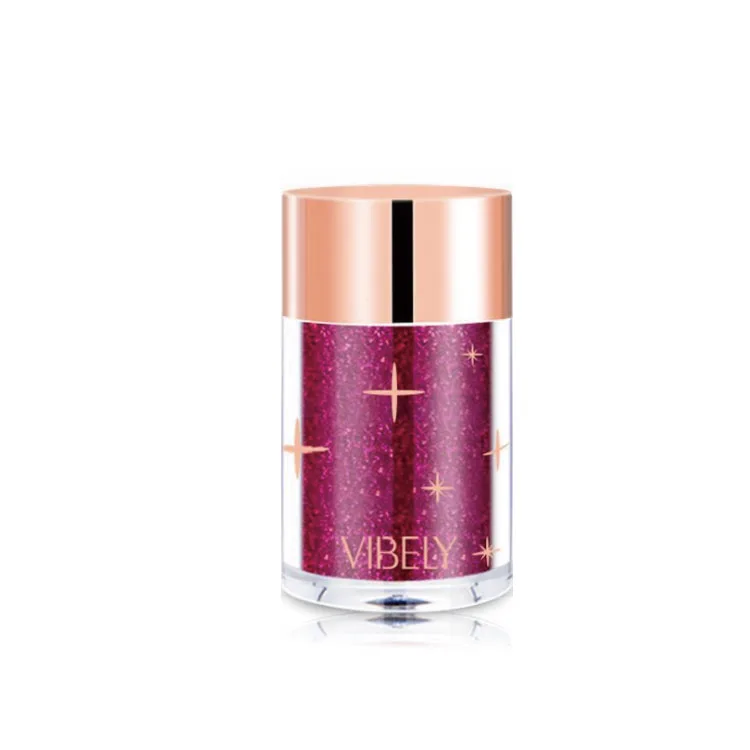 

Vibely 15 Color Glitter Shimmer Pearl Eyeshadow Powder