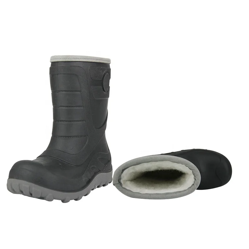 

Warm and light boa lining water TPR winter-boots