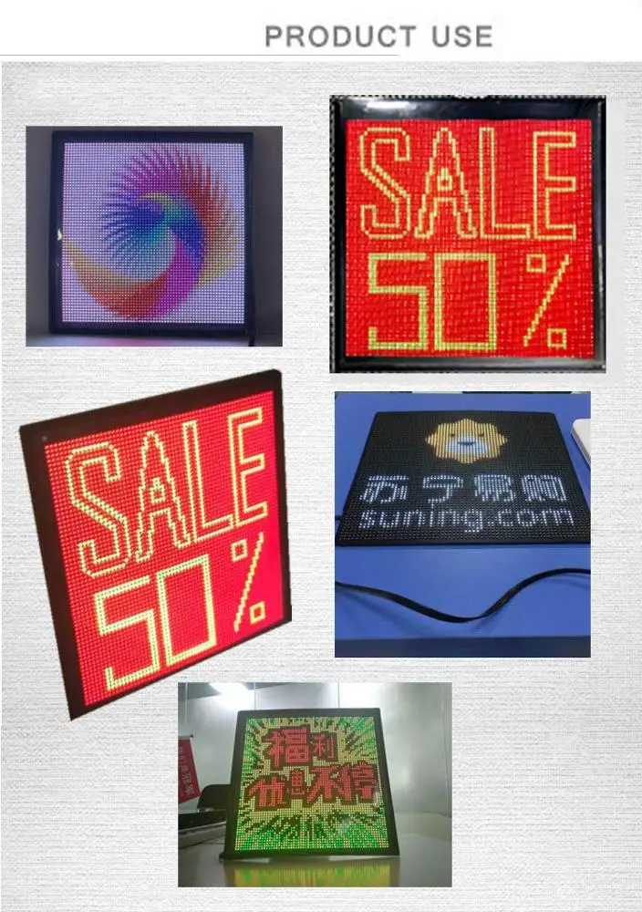 YZORA Wifi Advertising Led Screen Jacket Waterproof Display Dynamic LED Vest In Stock