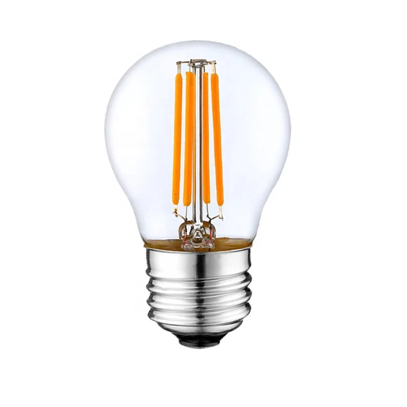 UL cUL listed led pendant light g16.5 g45 globe e12 candelabra base led filament bulb
