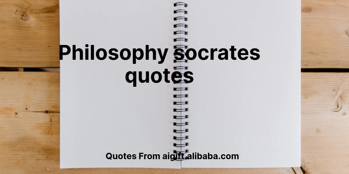 philosophy socrates quotes