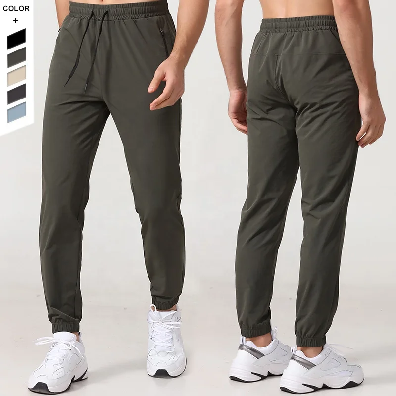 

New Design Quick Dry Drawstring Gym Sports Pants Fitness Running Athletic Wear High Elastic Breathable Jogger Pants For Men