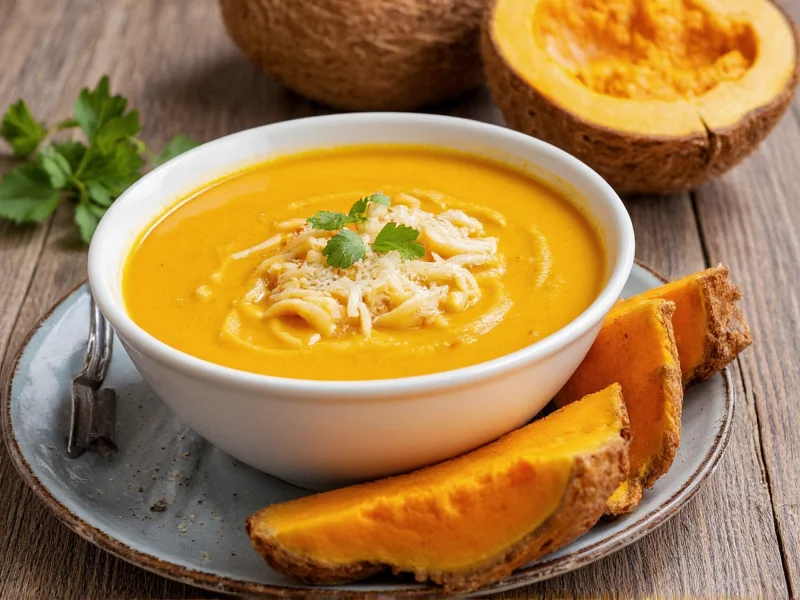 Creamy Butternut Soup with Coconut Milk Recipe