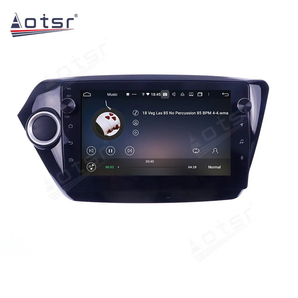 

2+16G Car Multimedia Player GPS Navigation Headunit Radio Audio Stereo Tape Recorder For Kia K2 RIO 2010-2017