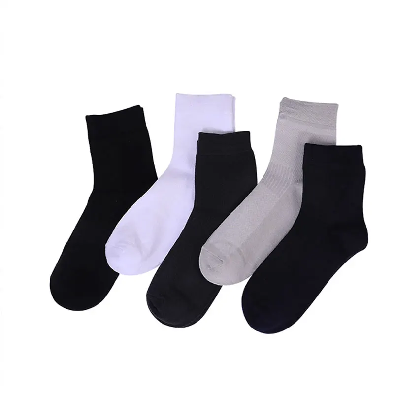 

Wenlyshine RTS ready to ship Personalized logo custom bamboo fiber business crew socks men, Multi color