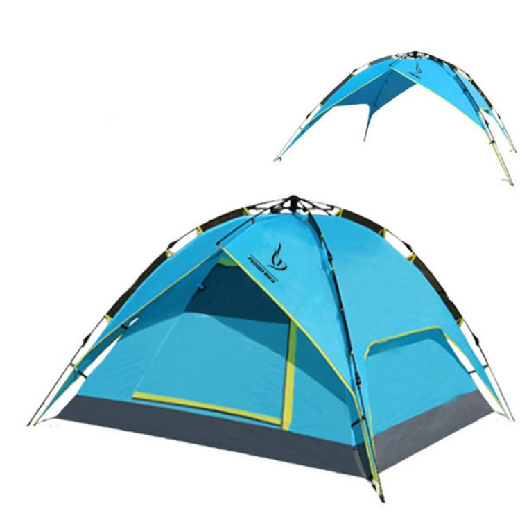 

Waterproof Pop Up Tents 3/4 Person Room Cabin Tent Outdoor Sunshade Camping Tent
