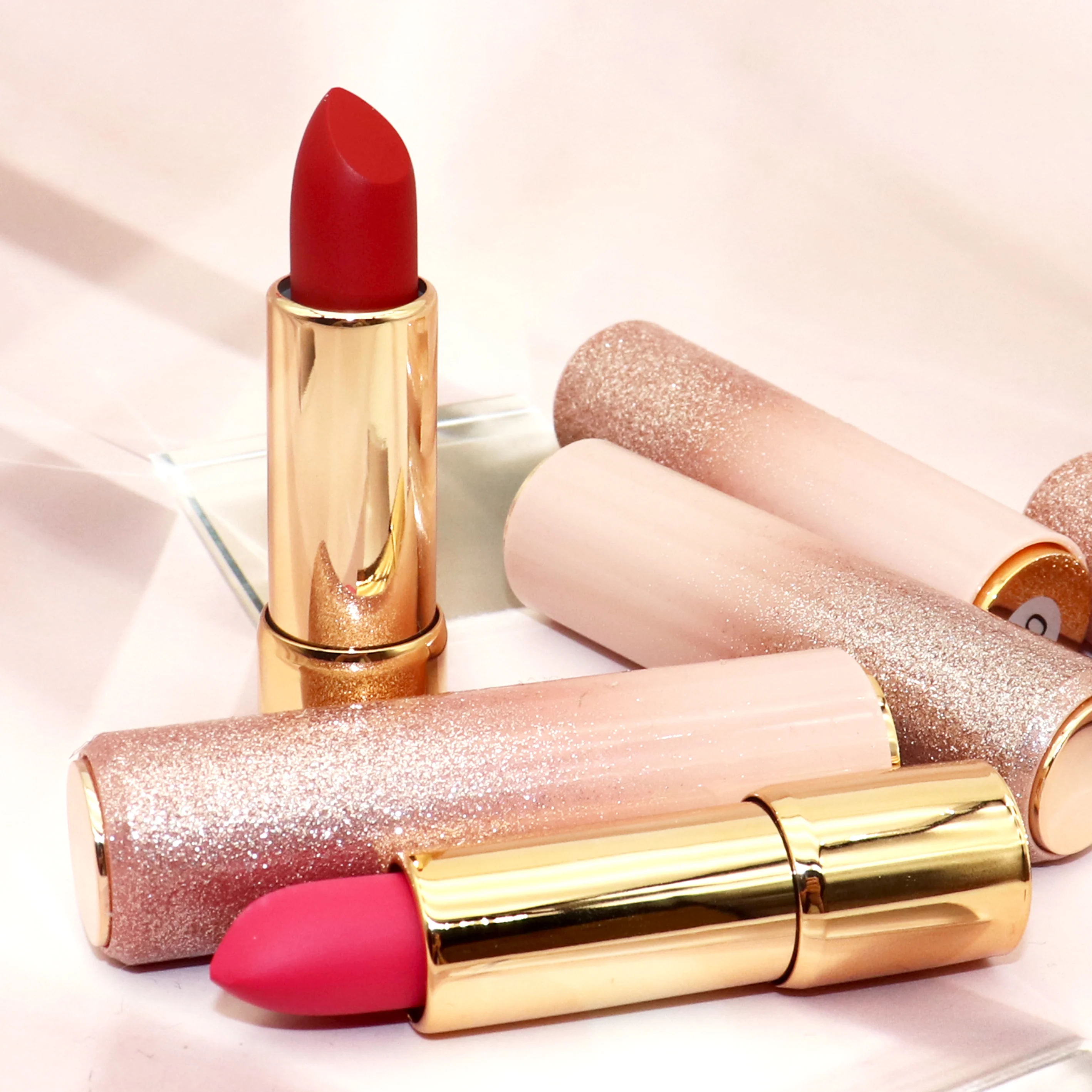 

8 Colors Liquid Lipstick Private Label Velvet High Quality Texture Lipstick