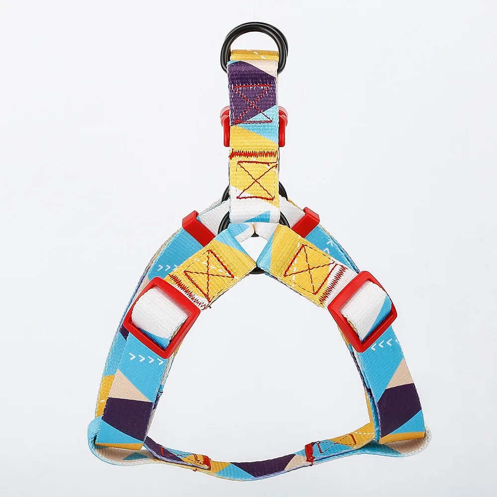 

R POP series Fashionable Premium Nylon luxury pet chest strap dog harness