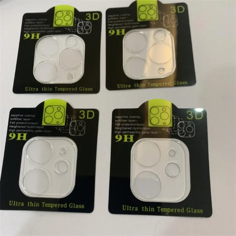 

2.5D Clear Tempered Glass For iphone Camera Lens Protector For Iphone 11 12 13 Cell Phone