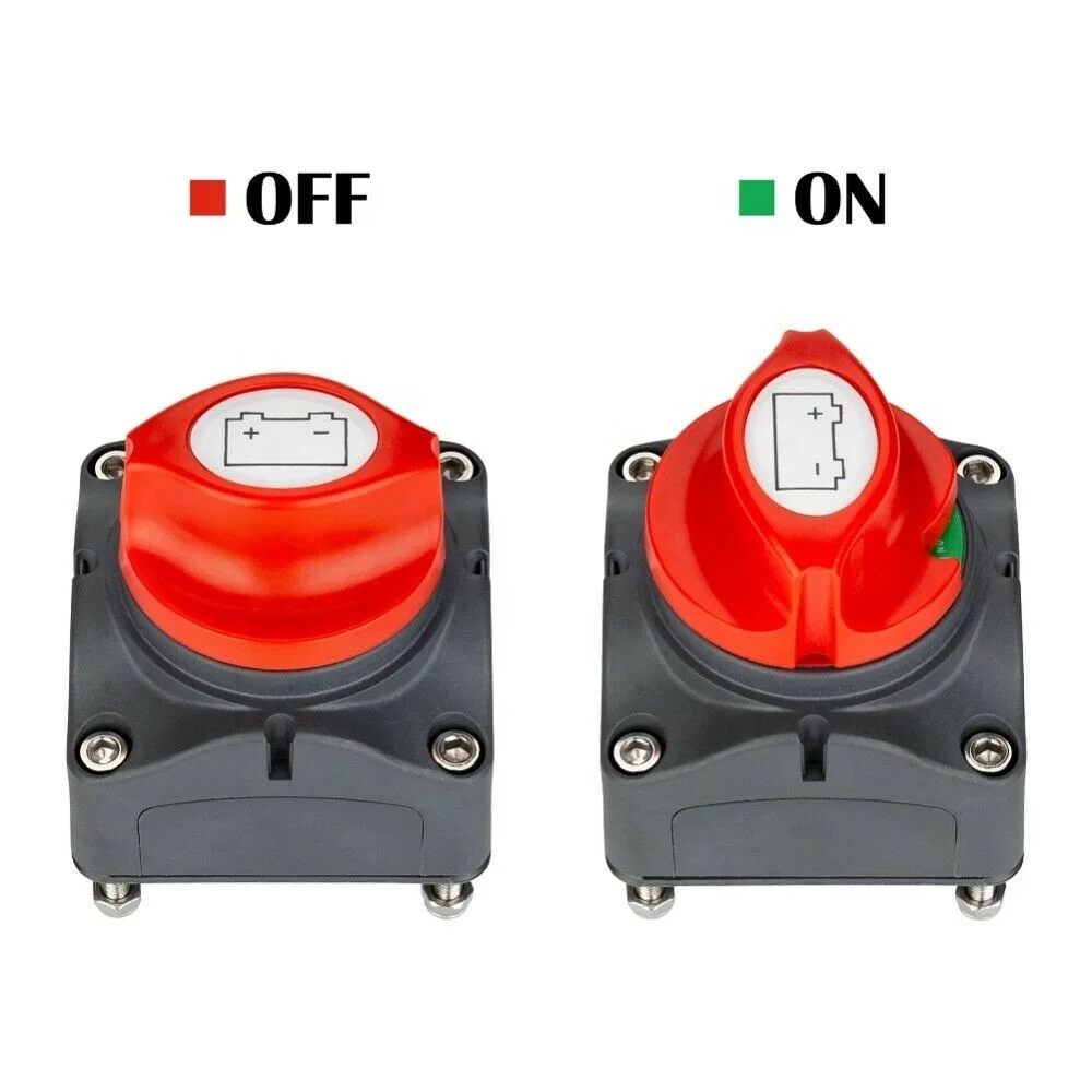 Dual Battery Isolator Selector Switch Disconnect Used For Marine Boat