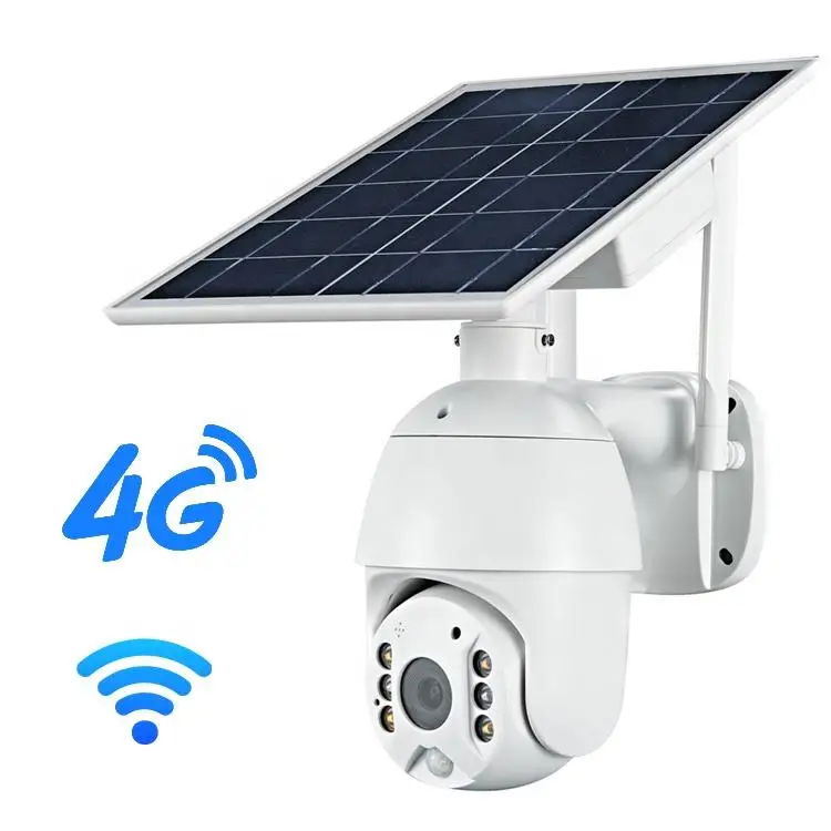 

hikwifi 2MP 4MP WIFI 4G Solar Powered Security Camera PTZ CCTV Camera with SIM Card Human Detection Solar Camera Outdoor