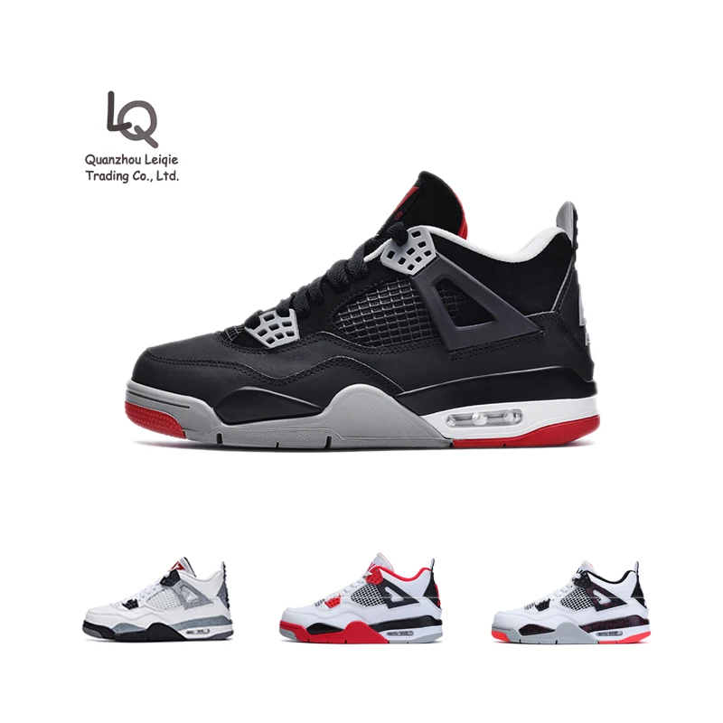 

High quality Aj4 mens basketball wholesale Comfortable Fashion Casual men Running Sneakers