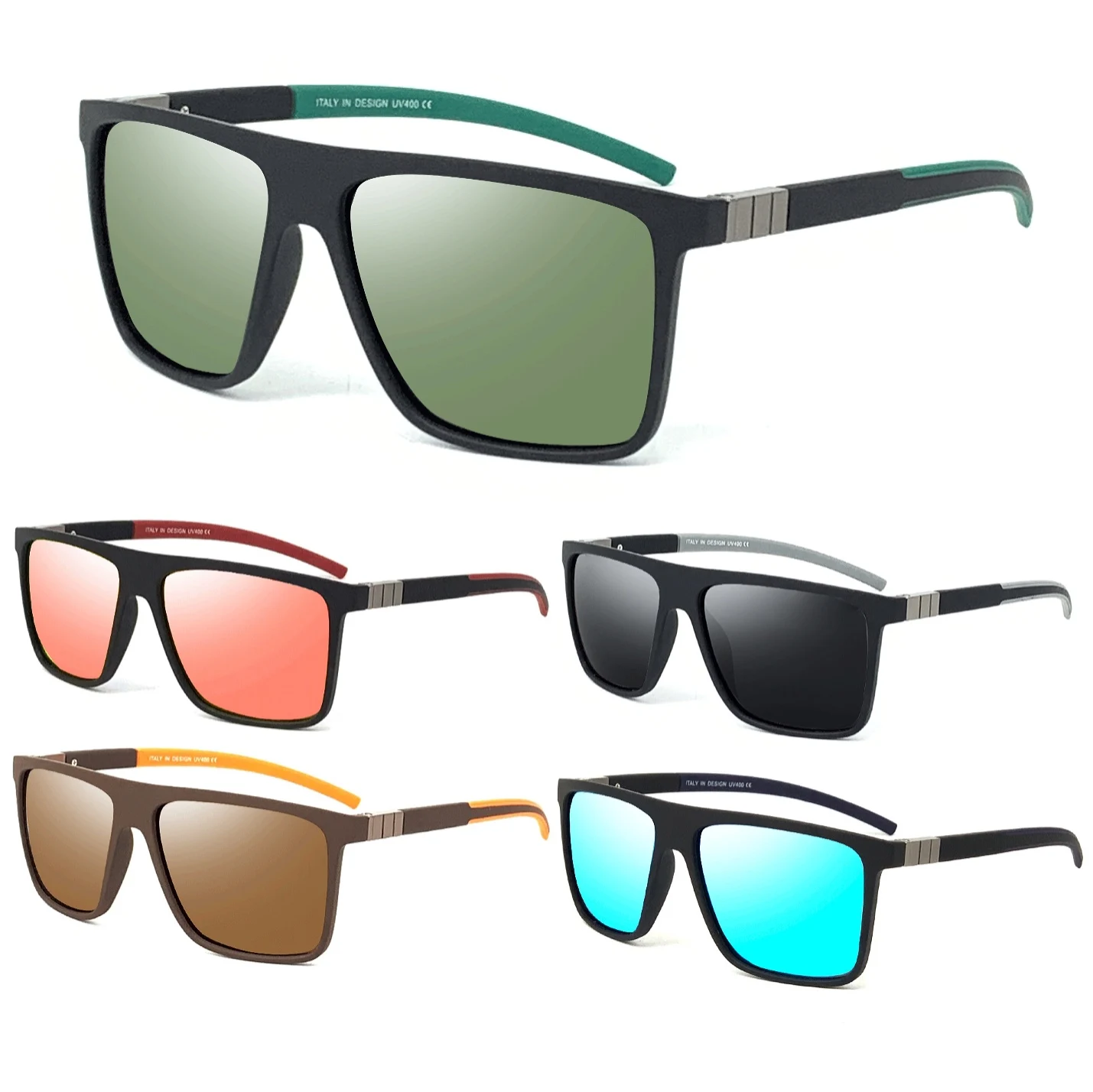 

Polarized Sunglasses wholesale sport sunglasses TR90 unisex outdoor polarized sunglasses