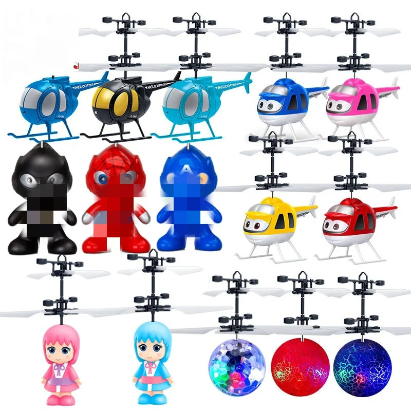 Led Colorful Inductive Flying Helicopter Magic Flying Toys 2020 Buy