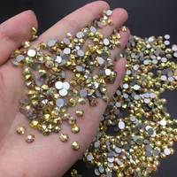 

Shiny new color sun Glass Nail Rhinestone Flat Back Stone Nail Crystal Stickers Non Hotfix Strass Diamond