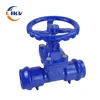 Z85X clamp connection groove type concealed rod elastic seat gate valve soft seal gate valve