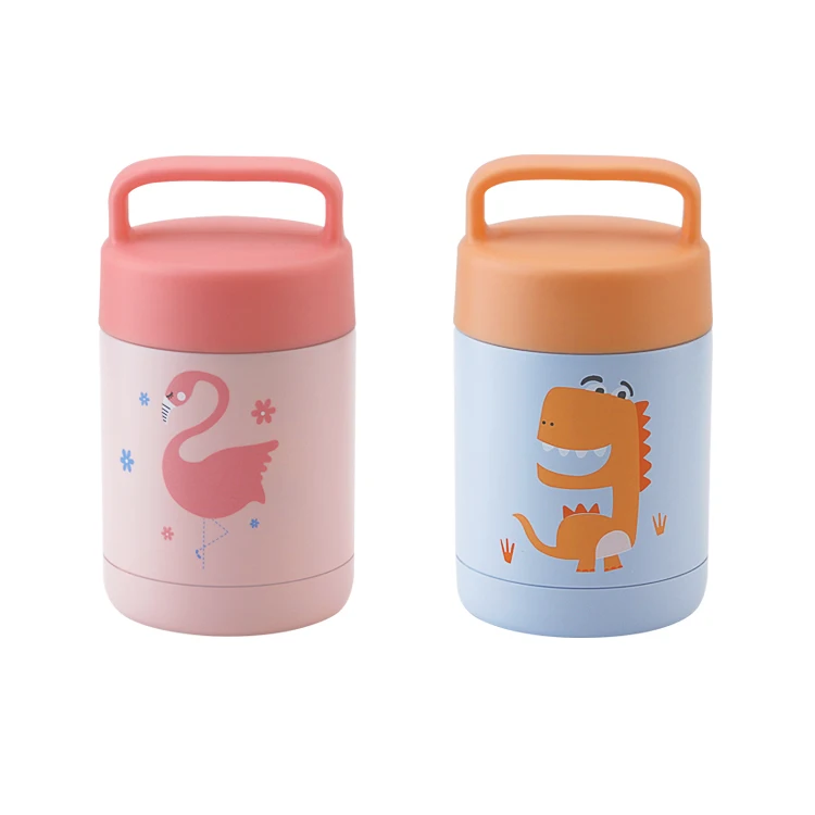 Children Thermos Baby Food Flask Thermos Container 12 Ounce Insulated