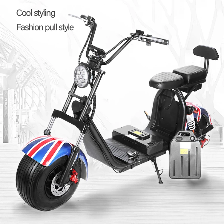 

Eec Coc Classic Hot Selling Citycocos, Double Seat 2 Wheel 1500W Citycoco Electric Motorcycles