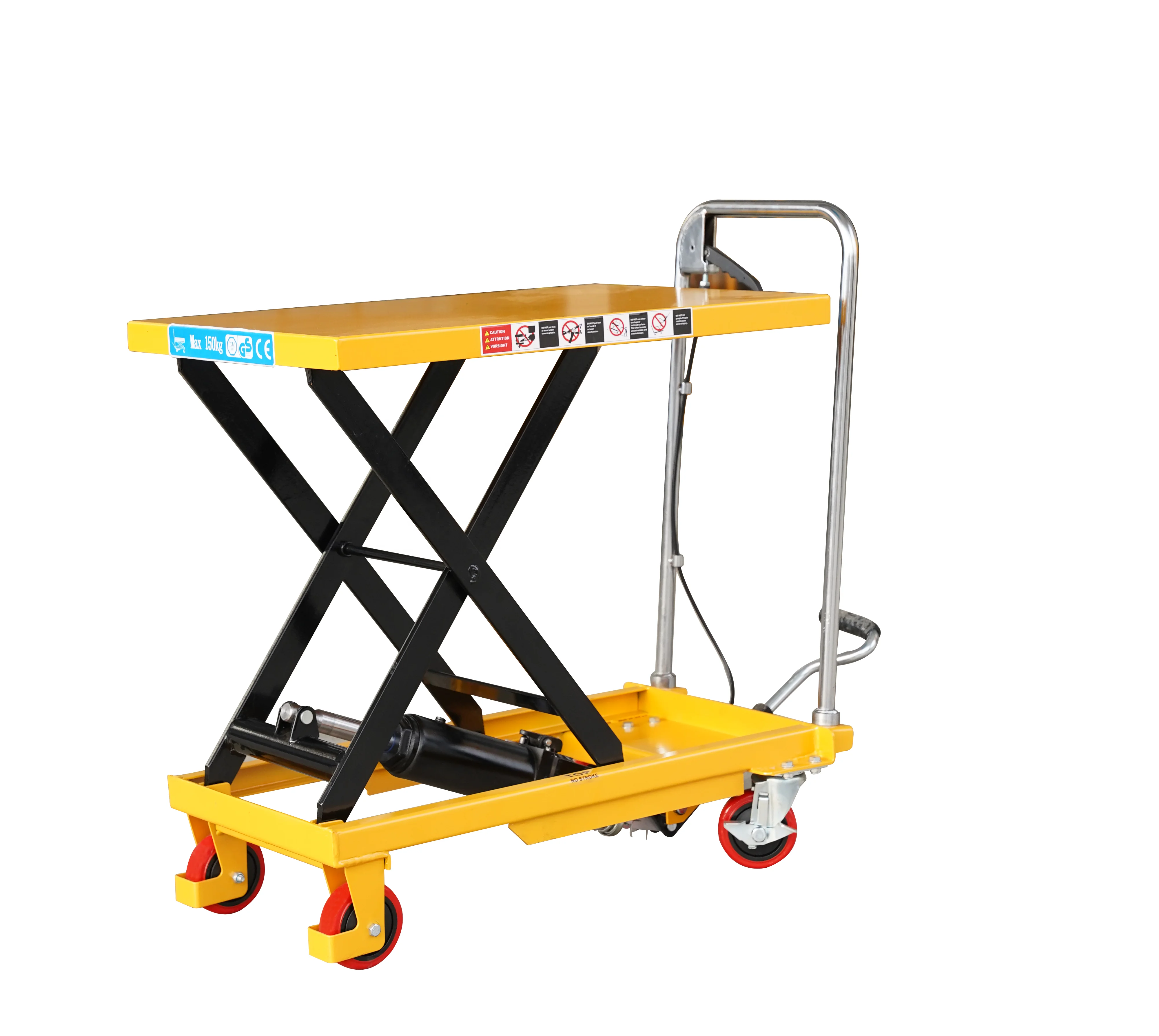 

Wholesale 150kg Auto Repair Mold Replace Use Truck Load Unload Hydraulic Manual Small Lift Table Scissor