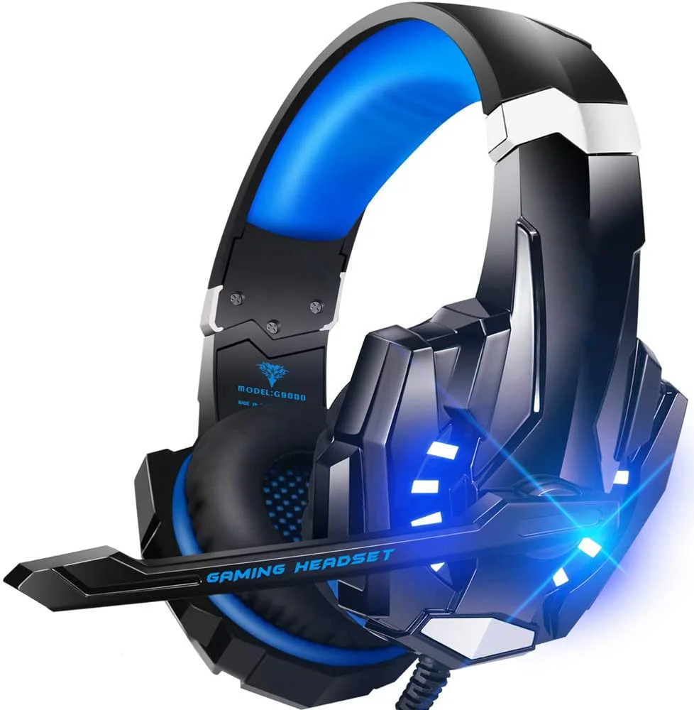 

G9000 Pro Headphone 7.1 Surround Gamer Headphones USB PS4 Headband Games Noise Cancelling Gaming Headset With Mic