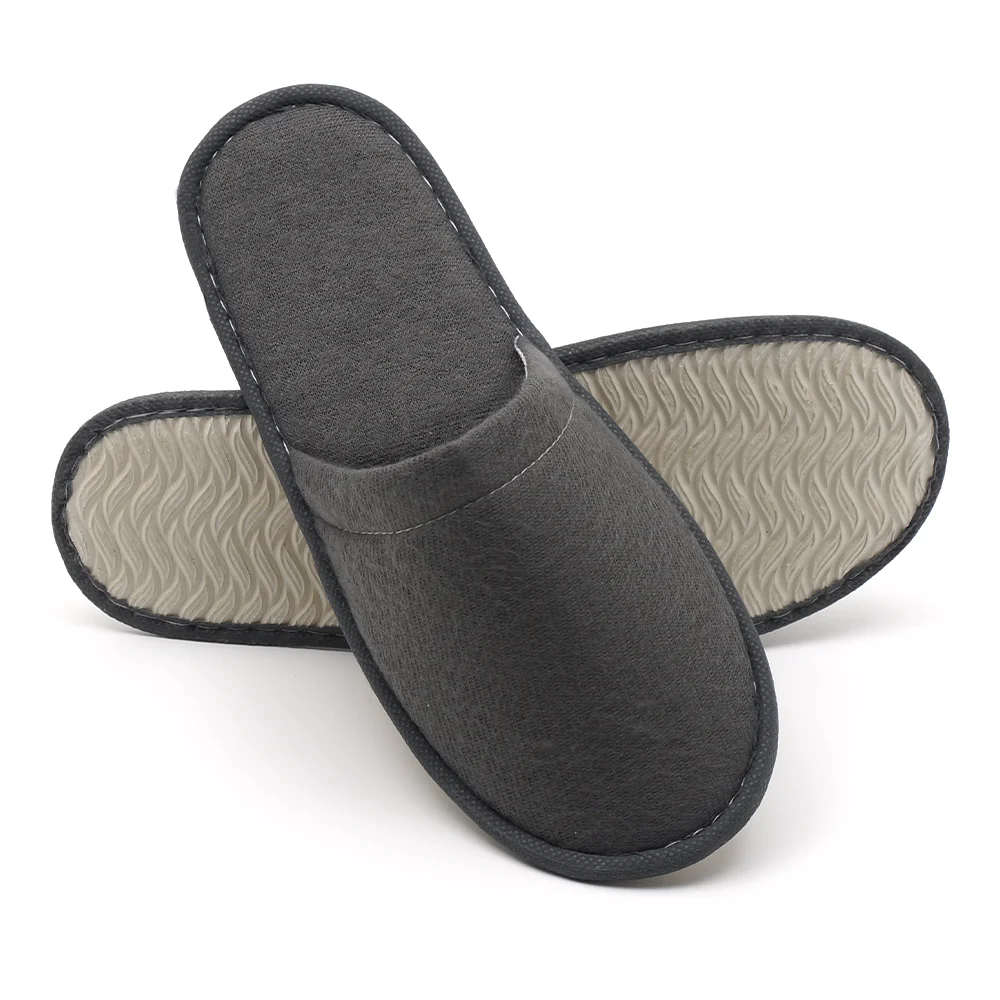 

Wholesale cheap spa hotel amenities slipper custom logo disposable hotel slippers