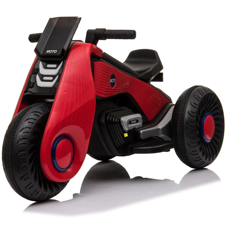 

US Warehouse Children Dual-drive Electric Three Wheeled Motorcycle