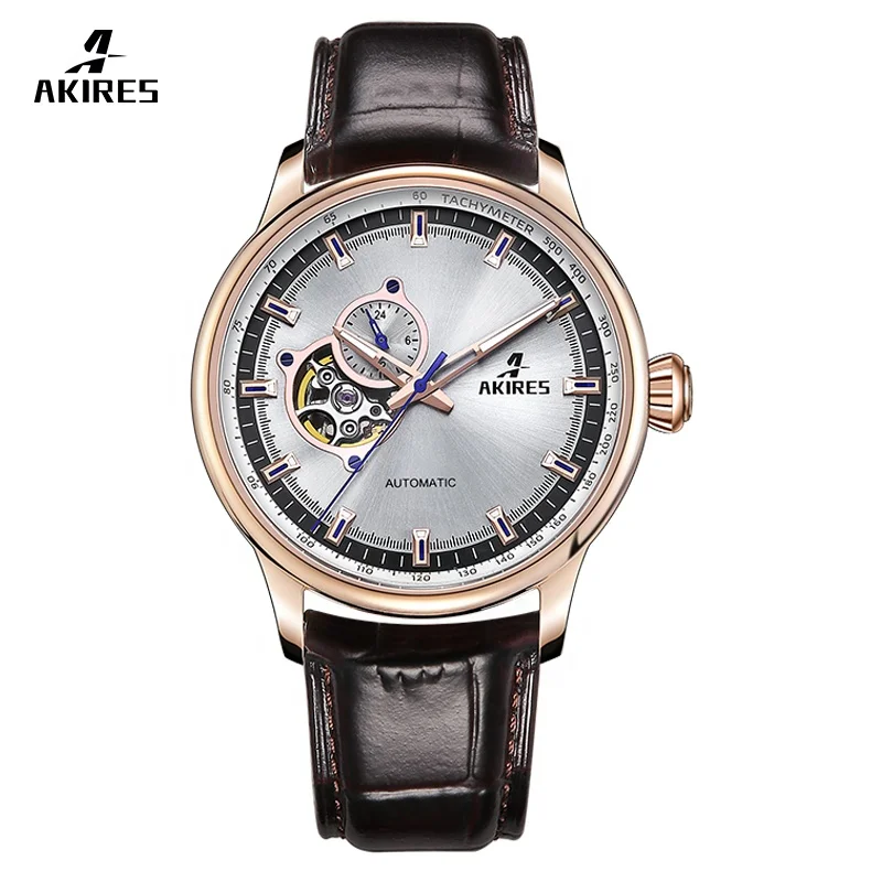 

Japanese Movt Wristwatch Akires automatic Automatic Watch Men Luxury Mechanical Watch OEM