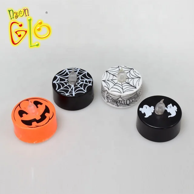 Halloween favor battery operated Led tea light candle wholesale