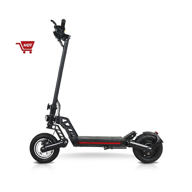 

New Cheap Adult Water Proof Ip65 Eu Warehouse 48V 45Km/H Off-Road Tire Foldable 1000W Electric Delivery Scooter With Seat