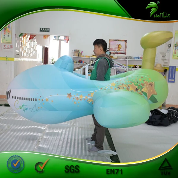 Blow Up Inflatable Airplane Hongyi Inflatable Pool Toy Giant Inflatable 3d Plane Air Model Buy