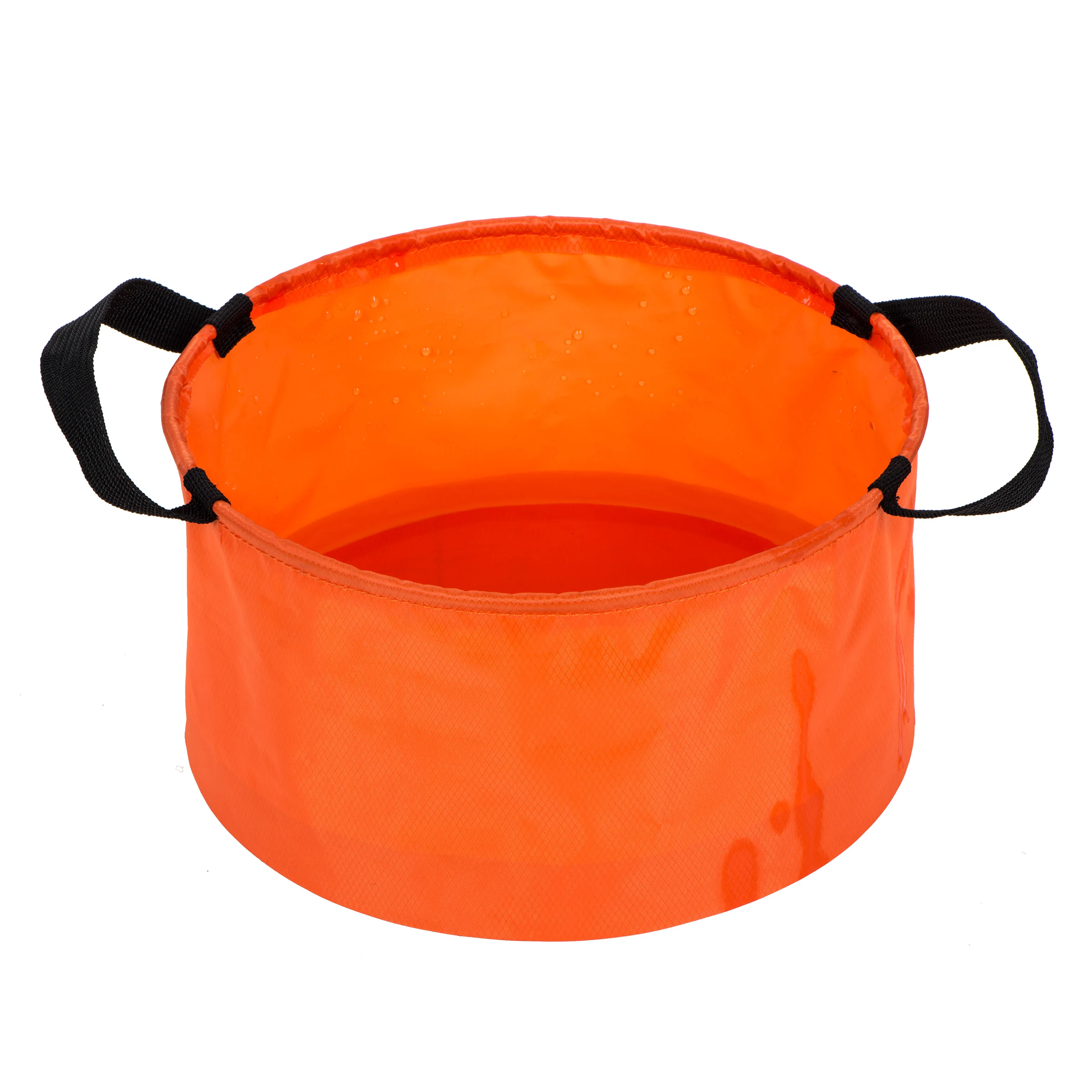 

500D PVC outdoor camping travelling folding waterproof bucket, Customized color