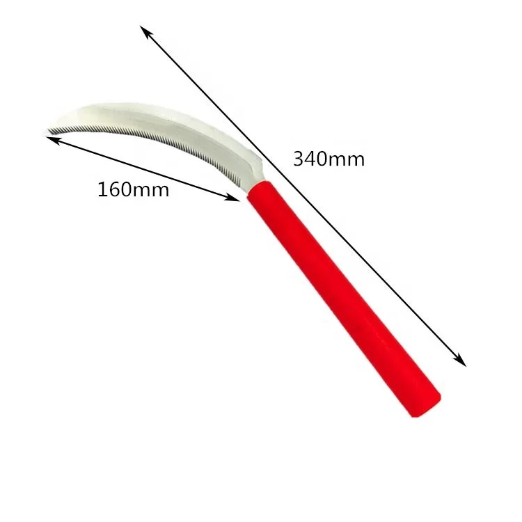 
plastic handle farming tools saw sickle for rice harvesting 