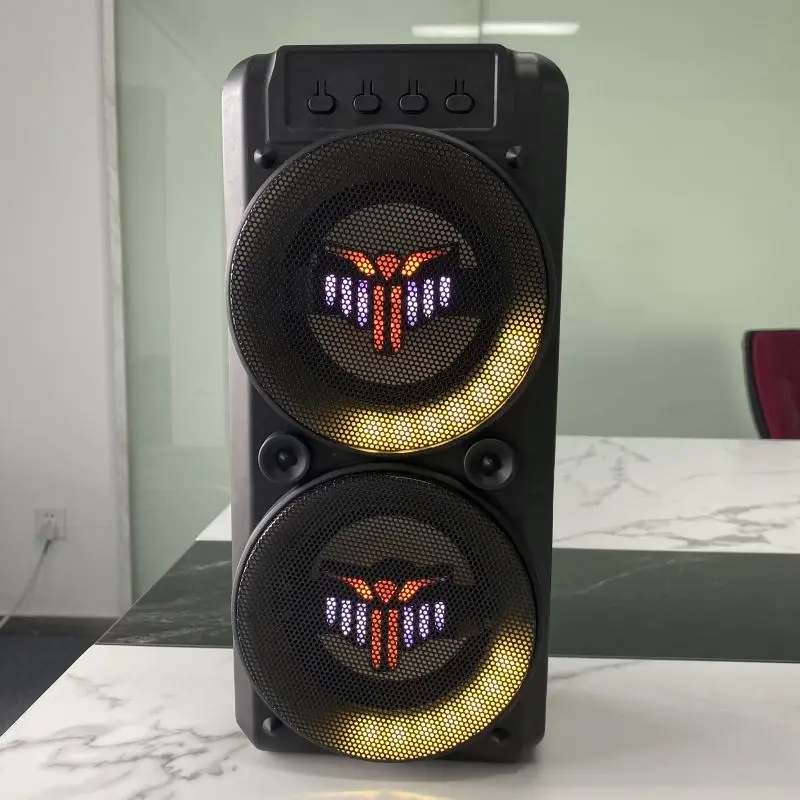 

Free Sample New Listing led speaker 2019 party speaker With Strength store, Black