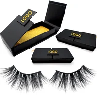 

2019 New Fashion Private Label Fake Lashes 3D 5D 6D New Magnetic Mink Eyelash