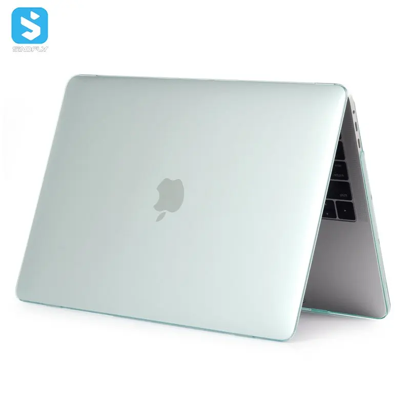 

2020 most popular Clear Crystal Hard Case Cover for Macbook Pro 13 A2289 A2251, Black, clear