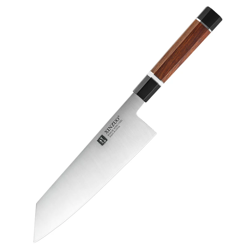 

Super Sharp Blade Kitchen Bohler Chef Knife M390 Powder Steel Kitchen Cutting Foods Carbon Steel 60-62 HRC Customized Logo