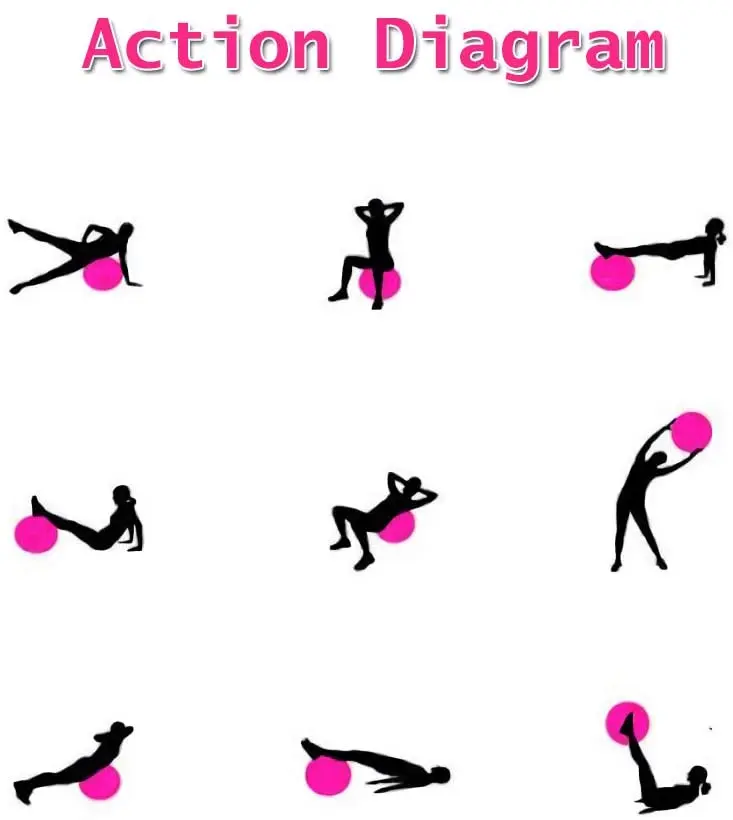 pilates ball 25cm