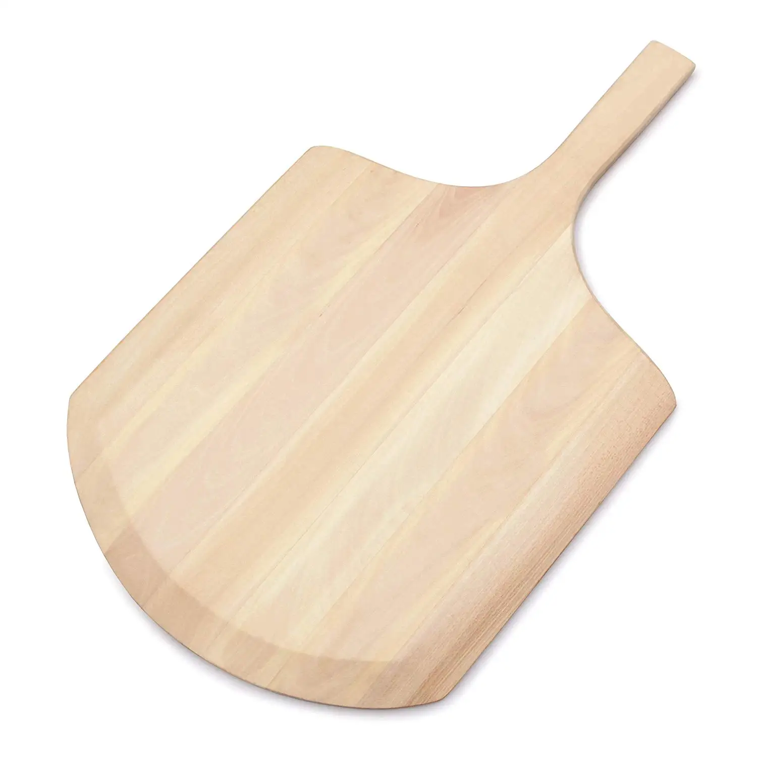 Large Pine Premium Natural Wooden Pizza Peel Board Paddle And Cutting
