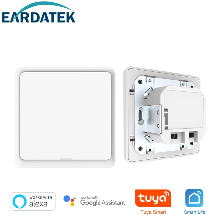 Earda 1 /2 /3 Gang Touch Screen Wall Switch Board Socket Light Wifi Wall Switch