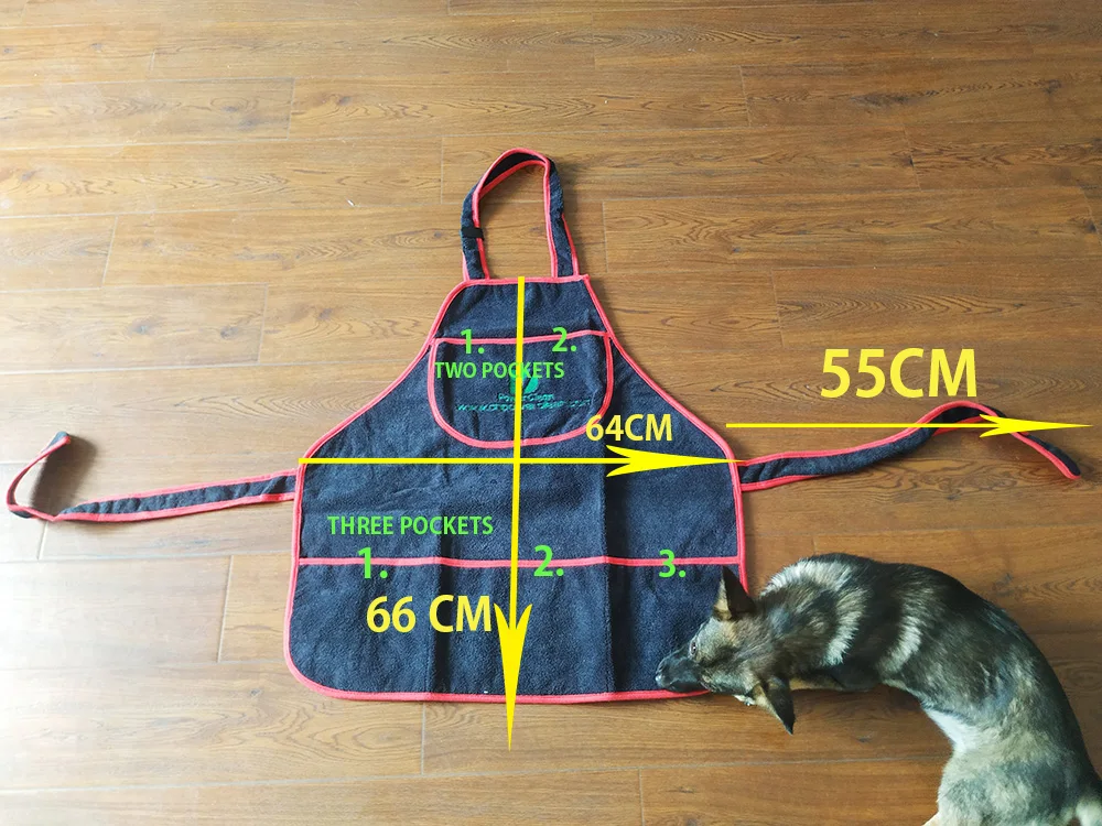 Microfiber Thick Unisex Full Apron Waterproof Auto Detailing Apron For