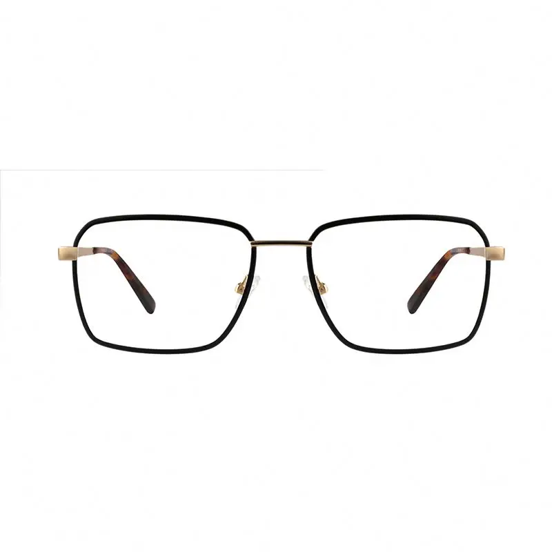 

2021 Wholesale Fashion Men Square Prescription Glasses Optical Frames Vintage Mens Optical Glasses Frame