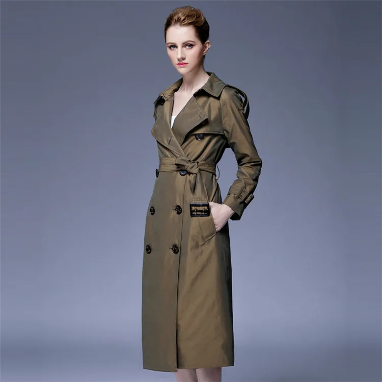 

YQ89 Winter Ladies Women Oversized Wool Formal Long Coat Design
