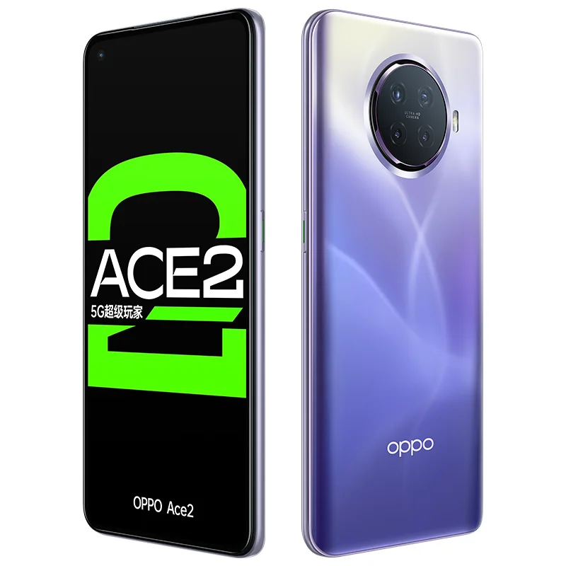 

OPPO Ace 2 5G MobilePhone 6.5 inch 90Hz Snapdragon 865 40W AirVOOC 10W Reverse charge Link Boost 2.0 OPPO Ace 2 5G Mobile Phones