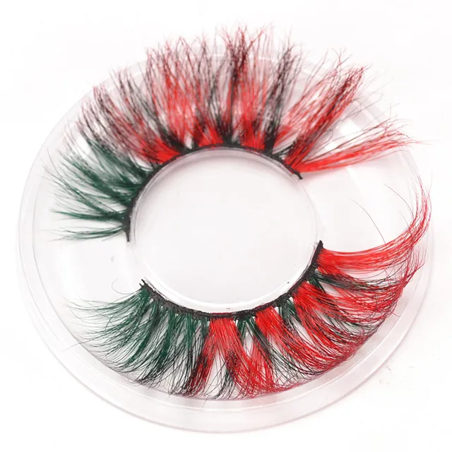 

Color mink lashes 5d mink eyelashes wholesale mink eyelash