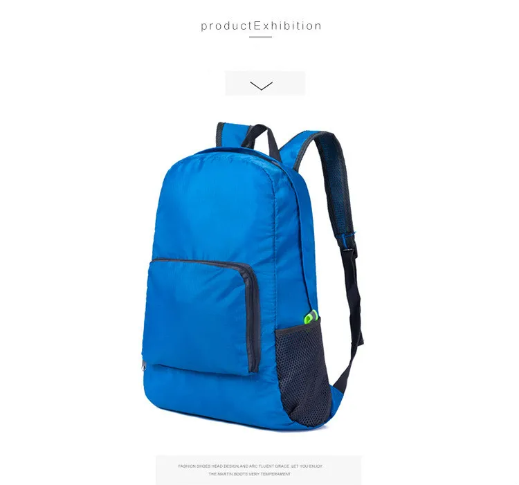 
Wholesale custom backpack foldable waterproof foldable gym bag 