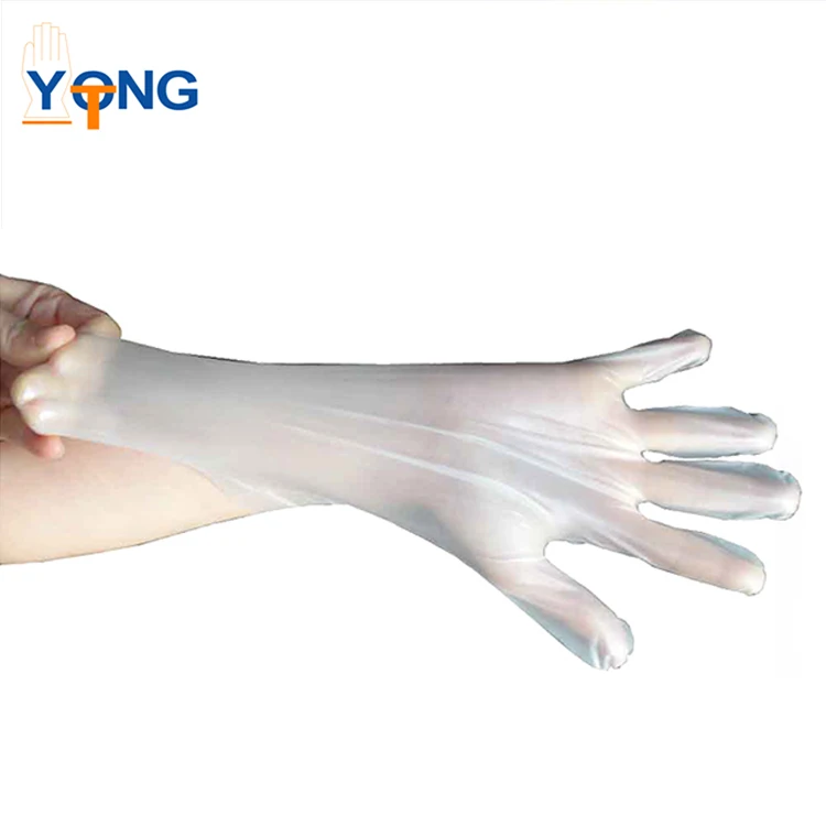 Hdpe/ldpe/cpe Biodegradable Plastic Gloves Hdpe Polyethylene Glove