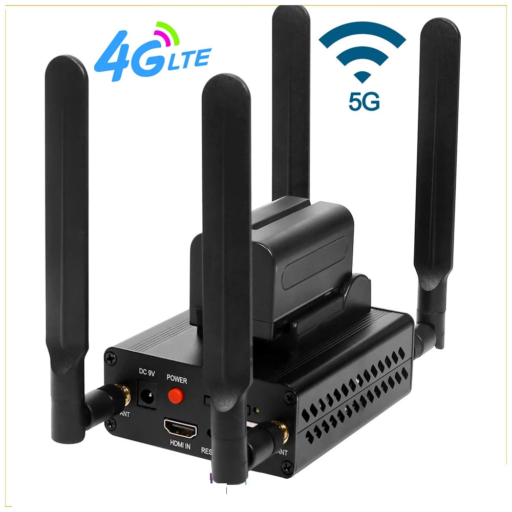 

Hot sell 3g/ 4G/ WIFI/ Ethernet mobile control HDMI video encoder for outdoor live brodcasting